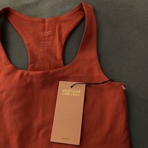 NWT Girlfriend Collective Paloma crop top - Small